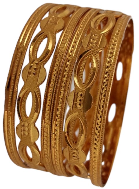 Gold Plated Bangles